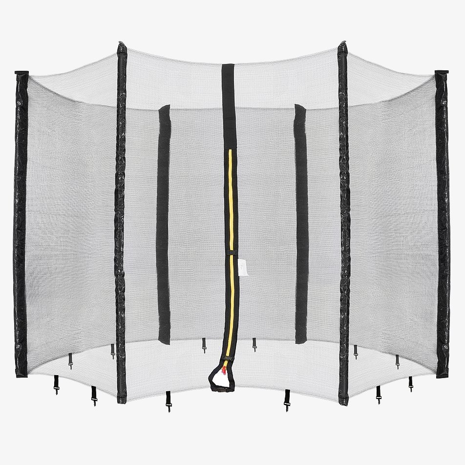 Arebos Rete di sicurezza per trampolino a 6 pali Ø 366 cm/12 piedi