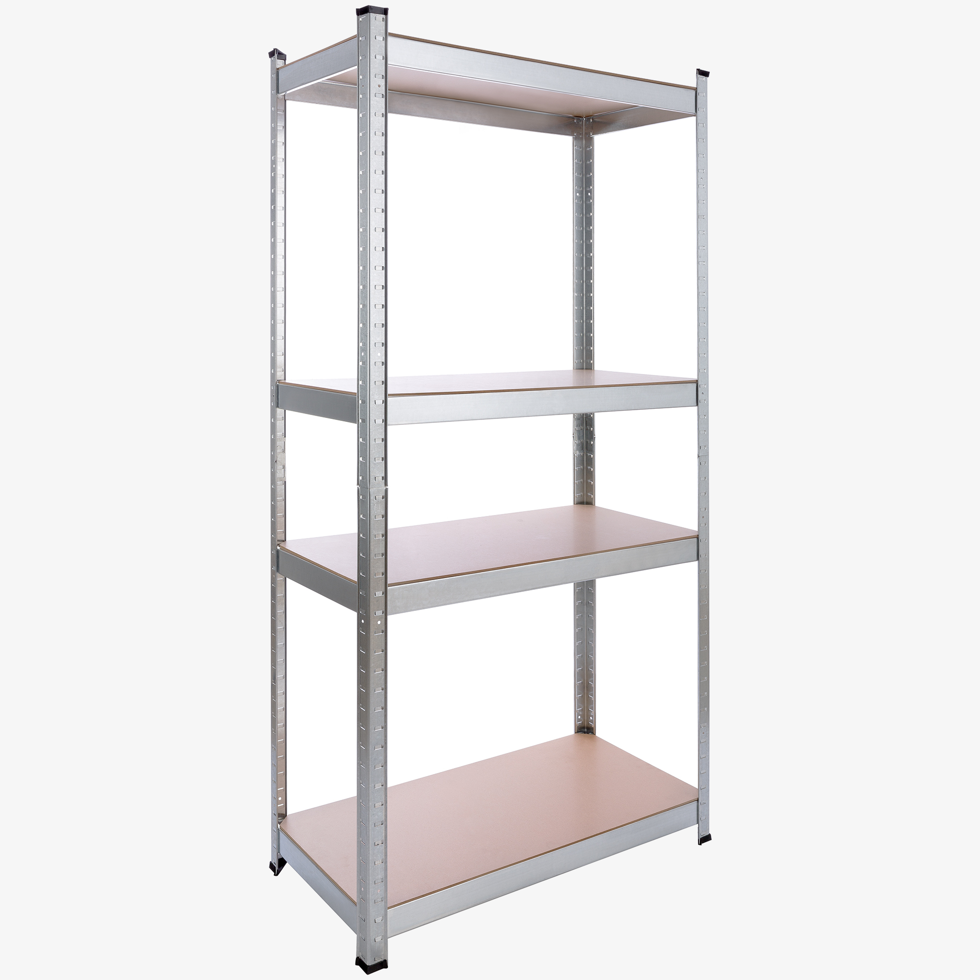 Arebos Scaffale per carichi pesanti 160 x 80 x 40 cm, portata 320 kg - argento
