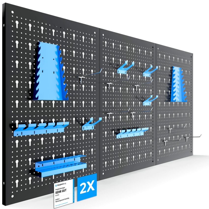 Parete portautensili 34 pz.