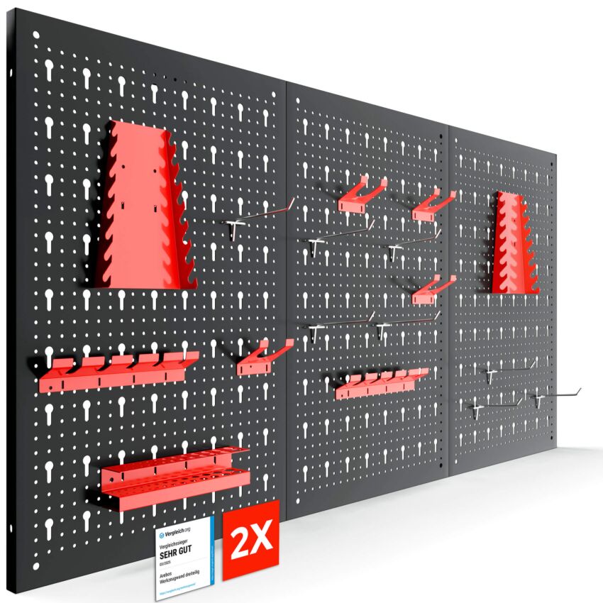 Parete portautensili 34 pz.