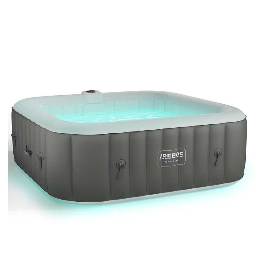 Piscina Gonfiabile Tenerife piazza con LED 2400W