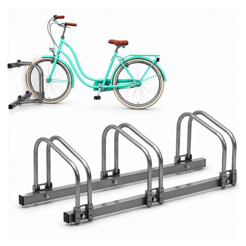 Cavalletto per 3 biciclette