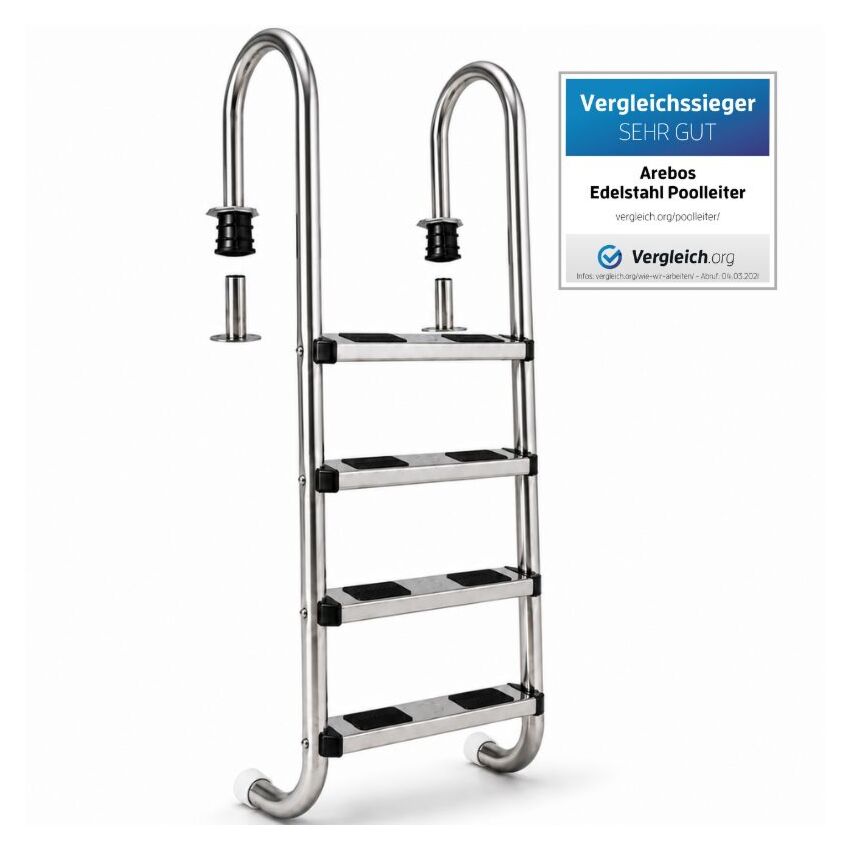 Scala per piscina in acciaio inox 4