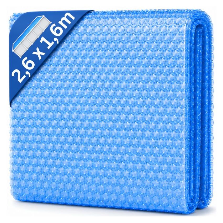 Film solare per piscina 2,6 x 1,6 m rettangolare 120mic