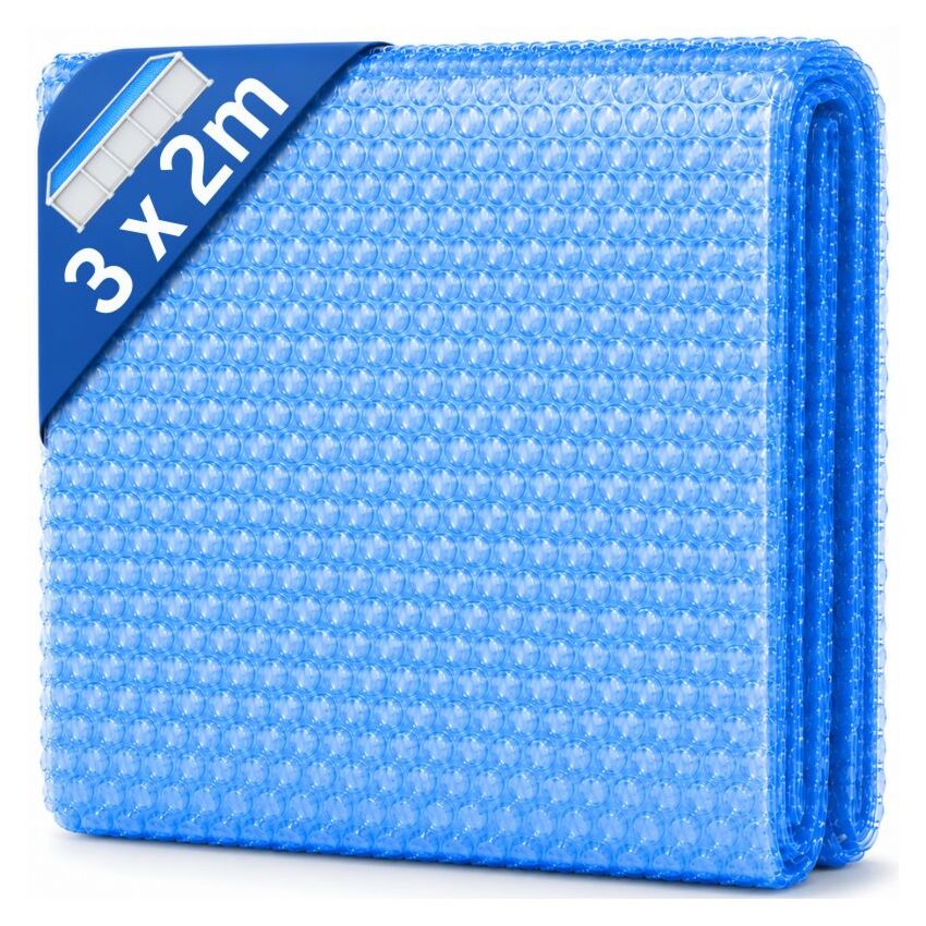 Film solare per piscina 3x2 m rettangolare 120mic