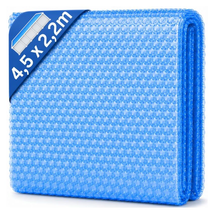 Film solare per piscina 4,5x2,2 m rettangolare 120mic