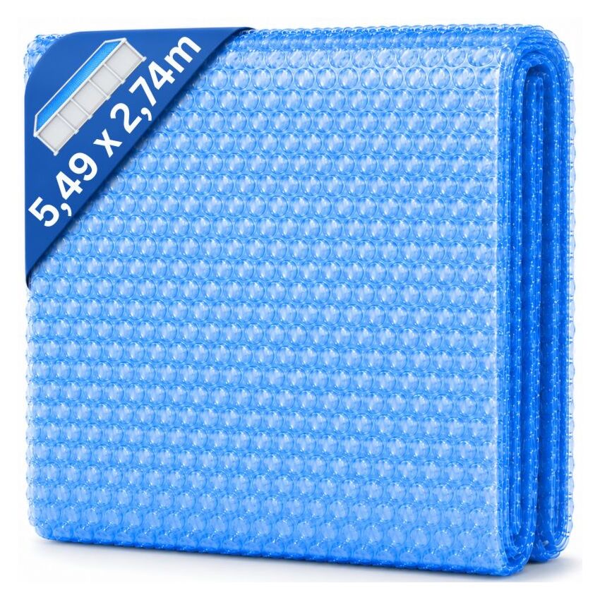 Film solare per piscina 5,49x2,74 m rettangolare 120mic