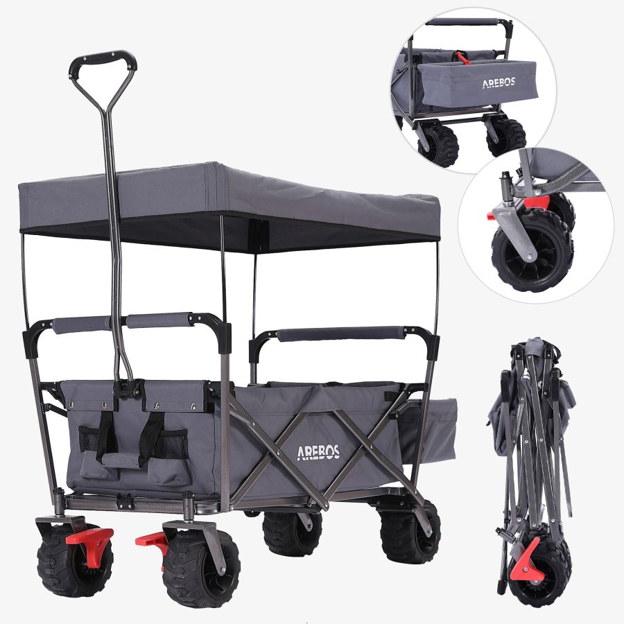 Carrello a mano con tetto - STANDARD