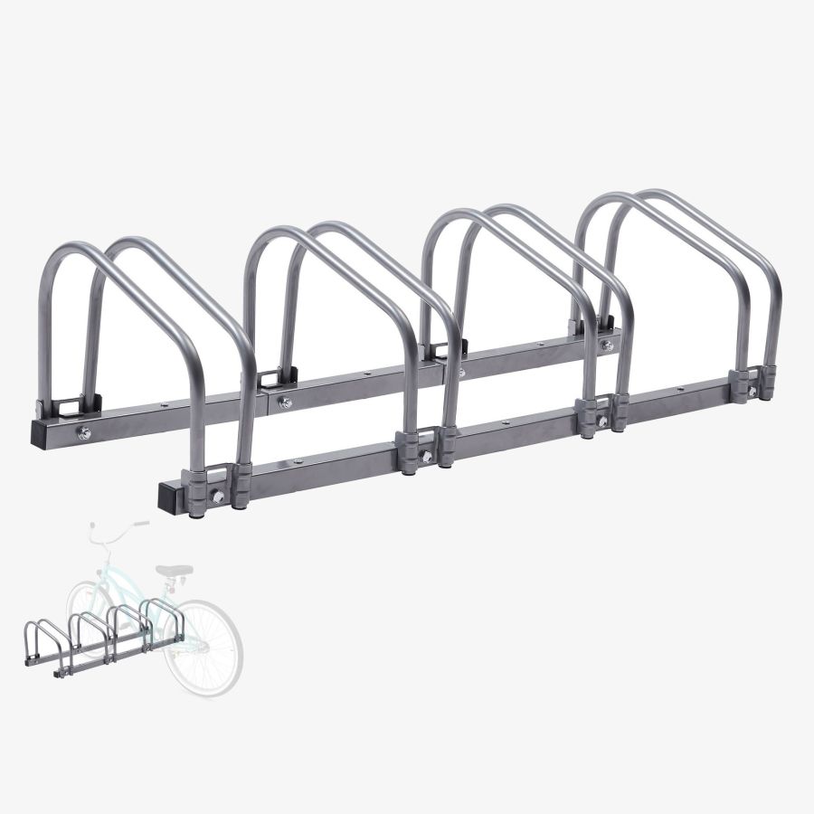 Cavalletto per 4 biciclette