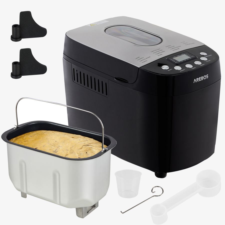 Macchina per il pane 1500g 15 programmi nero