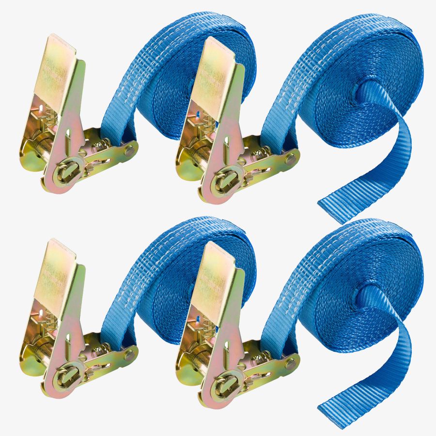 Cinghia di tensionamento 6m - 1 pezzo - 25mm - set di 4
