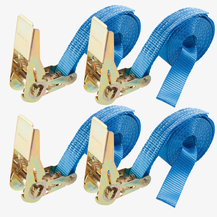 Cinghia di tensionamento 4m, 25mm, pezzo unico, 0,8T, 4 pezzi