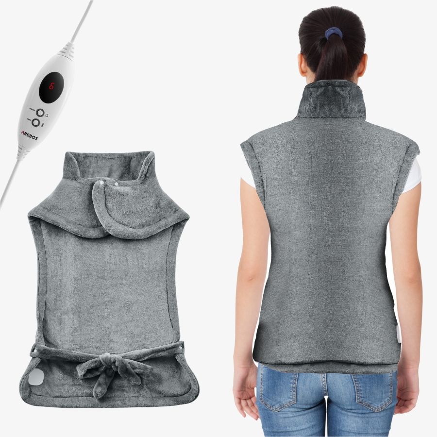 Gilet elettrico riscaldato - Grigio